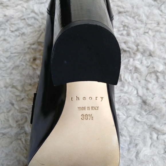 THEORY Loafers · Black · Size 8.5 - Picture 6 of 7